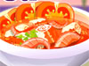 Sup seafood tomat