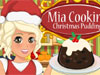 Mia Cooking Christmas Pudding