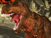 Tyrannosaurus Rex atacar a Los Angeles