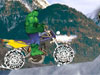 绿巨人骑摩托