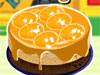 Cheesecake de fita laranja