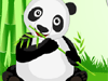 Panda sauvage ferme