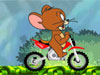 猫とマウスのオートバイの競争