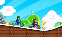 Mario xe máy cực đua