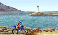 浜のバイク