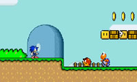 Sonic in Mario World 2