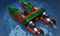 Máy bay phản lực thuyền đua