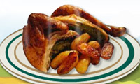 How to Make Roast Chicken with Herb Stuffing