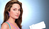 Angelina Jolie trang điểm