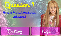 Hannah Montana-Trivia