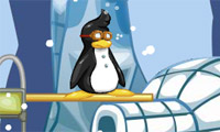 pinguin Sprong