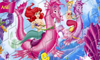 Câu đố công chúa Ariel hình lục giác