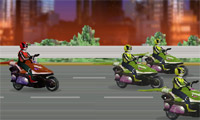 Power Rangers - Moto Race