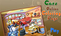 Cars Online Coloring