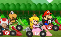 Mario Kart-Rennen