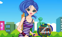 Tennis Sports Girl