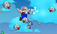 Siêu Mario Sky bắn súng