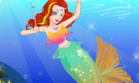 Bunte Mermaid Princess