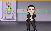 Gangnam stijl dans