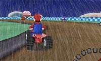 Mario mưa đầu máy xe lửa