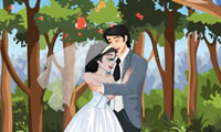 Bruid en bruidegom seizoen Kiss