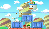 Mario War melarikan diri