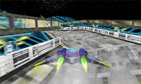 Nave espacial Racing 3D