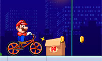 Mario xe đạp đường