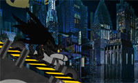 Jeu moto Batman Gotham pont