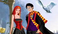 Harry en Ginny Dress Up