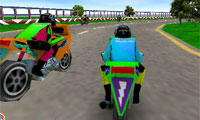 3D xe gắn máy đua