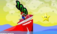 Марио водных лыжах