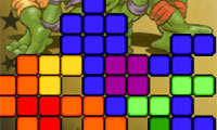 Ninja χελώνες Tetris