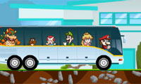 Super Mario lái xe bus