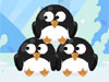 Pinguins coloridos