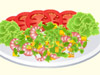 Υγιεινό πιάτο - σαλάτα μάνγκο γαρίδες