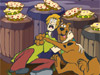 Scooby Doo του Pirate πίτας στρίψιμο