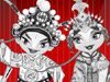 Máscaras da ópera de Beijing