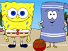 Spongebob bãi biển bóng chuyền