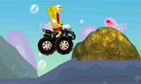SpongeBob xe hơi cát dưới nước