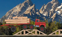 Transport par camion de bois