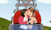 Trên một roller coaster Cặp đôi