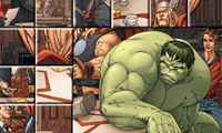 Foto Mess - Hulk mit Freunden
