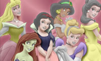 Công chúa Disney màu trực tuyến