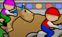 Opleiding een paardenrace