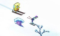 หิมะถล่ม SpongeBob ที่ Planktons Peak