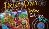 Peter Pan Online Coloring