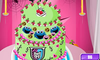 Monster High torta Deco