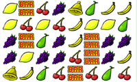 Clásico de la fruta que emparejan