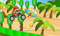 Марио пляж велосипед